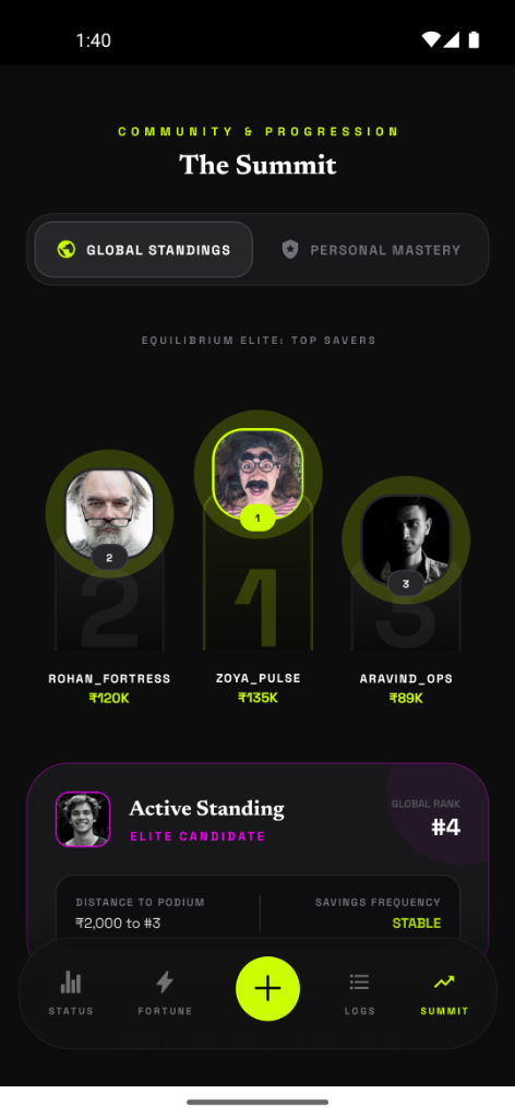 The Summit Leaderboard